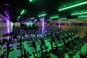 Astera AX1 Pixel Tubes installed at fitness studio in Coogee