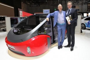Rinspeed-Car Oasis mit Harting-Technologie