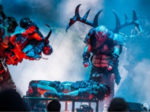 Corona: Gwar drive-in show lit with Chauvet