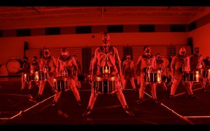 Corona: Special Stryke Percussion indoor show lit with Chauvet