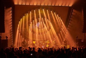 LMG Touring supplies Elation ACL 360i beam effect lights for Paramore tour