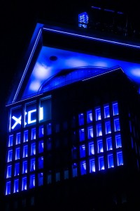 Robe lights ADAM Tower for PS5 launch event