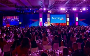 Emily’s List gala illuminated by Chauvet