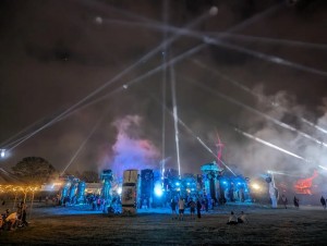 Various ChamSys consoles in action at Glastonbury 2023