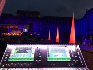 Allen & Heath dLive mischt „Schloss in Flammen“