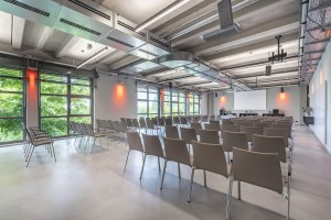 Anolis Eminere in Konferenzräumen des ECC Berlin installiert