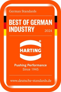 Harting erhält „Best of German Industry“-Siegel