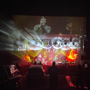 Corona: Wes Youngblood lights Smith & Myers drive-in show with Chauvet