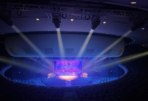 All Pro chooses Ayrton Huracán LT fixtures and MDG ATMe hazers for college auditorium upgrade