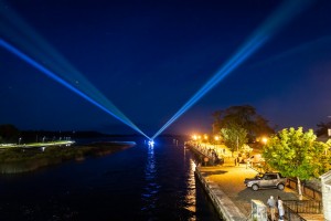 Claypaky fixtures illuminate “Light Ballet” on Shannon River