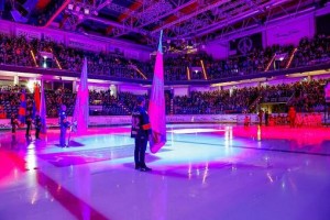 Elation and SLD Mediatec create pre-game show for German ice hockey team