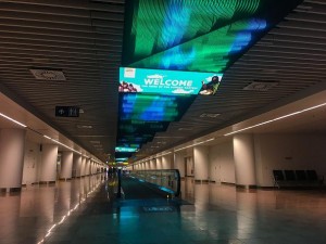 Arkaos controls media installation at Zaventem Airport