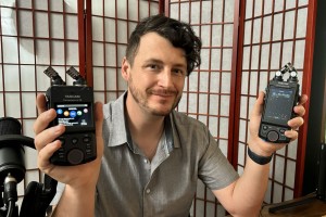 Michael Fitz-Gerald chooses Tascam Portacapture X8 and X6 portable audio field recorders