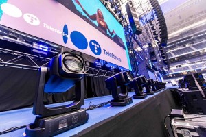 Ayrton illuminates first major event in Spain’s renovated Santiago Bernabéu
