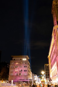 GLP unterstützt Essen Light Festival mit wetterfesten Scheinwerfern