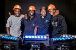 DB Audio Namibia uses Elation’s ACL 360 Bar for O&L Group Roadshow