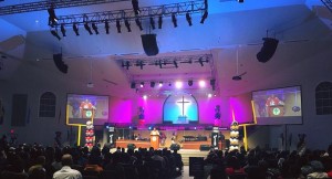 Chauvet fixtures installed at Tabernacle of Praise International church