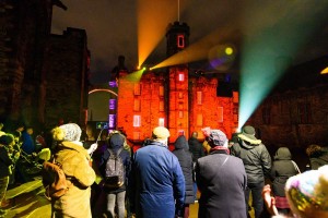 Ayrton Perseo supports Castle of Light in Edinburgh