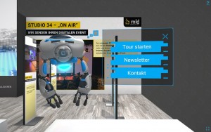 Corona: MLD Digits präsentiert virtuellen 3D-Messestand zur interaktiven Präsentation