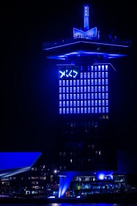 Robe lights ADAM Tower for PS5 launch event