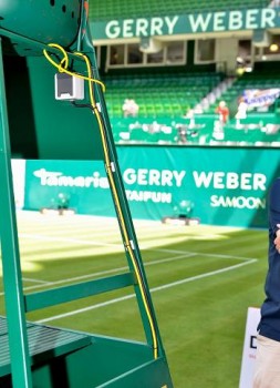 Harting-Steckverbinder bei den Gerry Weber Open im Einsatz