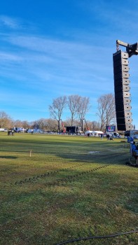 Coda audio systems supplied for protest day in The Hague