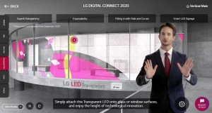 Virtueller Showroom von LG mehrsprachig verfügbar