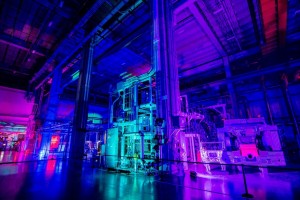 Rob Ross illuminates Tesla Cyber Rodeo with Chauvet