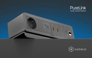 PureLink präsentiert neues Desk- und Connection-Panel-Konzept