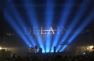 Elation ACL 360 Bar effects for Delain’s European tour