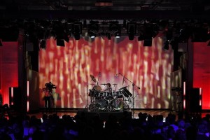 Drums\'n\'Percussion Festival mit Equipment von Martin, Claypaky, ImageCue und MA Lighting