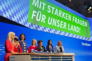 CSU-Parteitag mit Medientechnik von Gahrens + Battermann