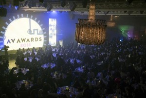 AV Awards 20th anniversary celebration lit by Chauvet