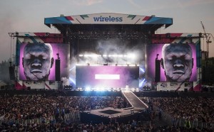 MDG Me8 fog generators used for Stormzy show at Wireless Festival