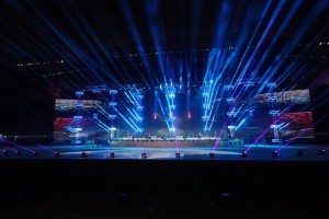 PWL lights WEGA Global Games opening ceremony in Doha