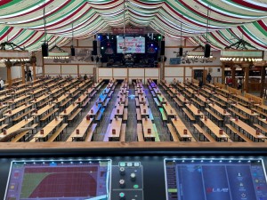 Voice-Acoustic beschallt Festzelt beim Stuttgarter Frühlingsfest