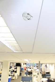 Räumlich verteilte Leuchten kommunizieren über infrarote LEDs von Osram