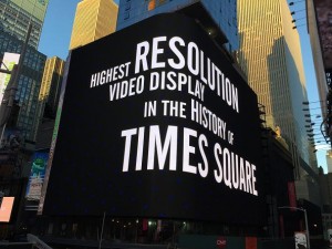 SNA Displays partners with Analog Way for Times Square project