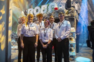 Six students support Robe team at PLASA