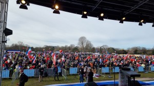 Coda audio systems supplied for protest day in The Hague