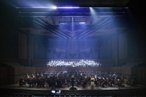 „Gerontius Traum“ in der Royal Festival Hall mit 160 Impression X4 Bars