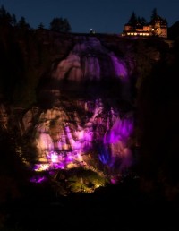 Elation Paladin illuminates Toce Falls