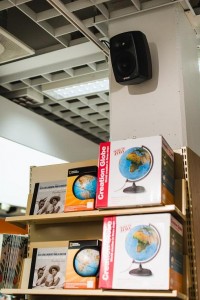 Genelec speakers installed throughout Finland’s largest bookstore chain