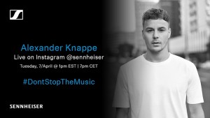 Corona: Sennheiser setzt #DontStopTheMusic-Reihe fort