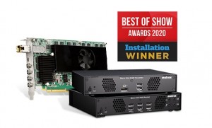Matrox Extio 3 IP KVM extension and switching solution wins ISE 2020 Best of Show Award