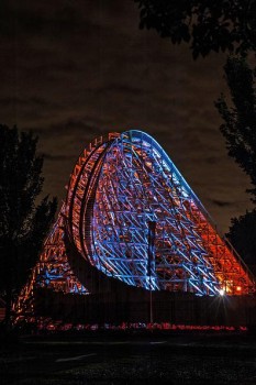 Painting with Light design lighting for Belgian theme park’s latest attraction
