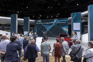 Gahrens + Battermann stattet Škoda-Messestand auf der IAA mit Technik aus