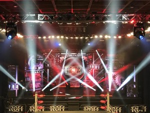 GVP and Elation provide lighting for “Ring of Honor” wrestling