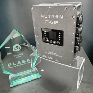 Obsidians Netron-IP65-Datenverteilung gewinnt PLASA Award for Innovation