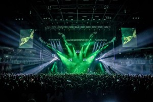 Robe fixtures used for Gibonni show at Zagreb Arena
